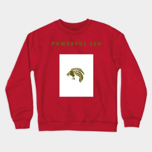 African Lion Crewneck Sweatshirt